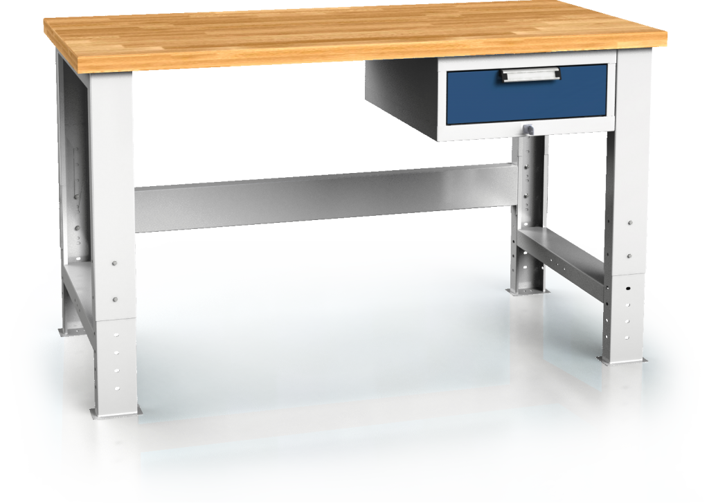 Standardausführung alcera UNI - Platten - Fuß - Container 700 - 1055 x 1500 x 700